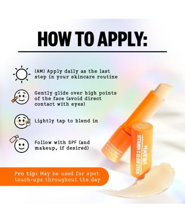 Shop Peace Out 6% Vitamin C Brightening Eye Treatment Glow Stick						 - .10 oz / 3 g Online - Best Price & International Shipping - Buy Online on GoSupps.com