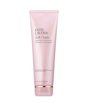 Est e Lauder Soft Clean Moisture Rich Foaming Cleanser - 4.5 oz / 125 mL
