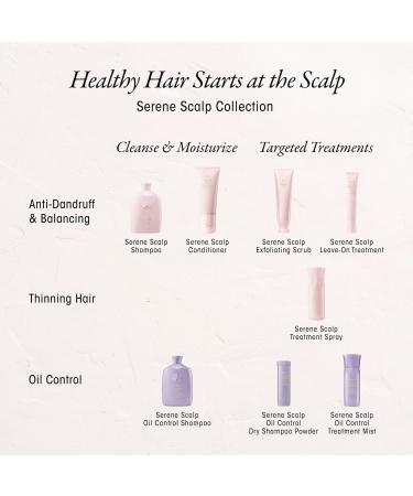 Shop Oribe Serene Scalp Oil Control Treatment Mist - 4.2 oz / 125 mL Online - Best Price & International Shipping - Buy Online on GoSupps.com