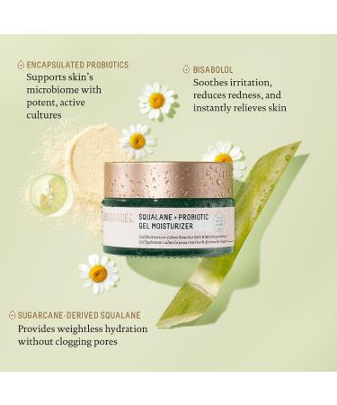 Shop Biossance Squalane + Probiotic Balancing Gel Moisturizer - 1.69 oz / 50 mL Online - Best Price & International Shipping - Buy Online on GoSupps.com