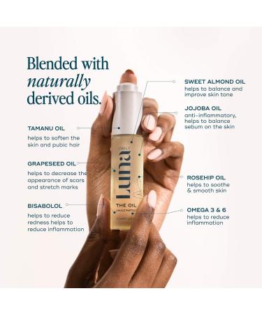 Shop Luna Daily The Mini Everywhere Oil - For Ingrowns Redness + Bumps - With Rosehip Oil Vitamins C & E - 0.4 oz / 10 mL Online - Best Price & International Shipping - Buy Online on GoSupps.com