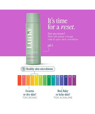 Shop Luna Daily The Everywhere Wash - Fragrance Free with Prebiotics + Vitamins C+E for Sensitive Skin - 8.4 oz / 250 mL Online - Best Price & International Shipping - Buy Online on GoSupps.com