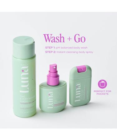Shop Luna Daily The Everywhere Wash - Fragrance Free with Prebiotics + Vitamins C+E for Sensitive Skin - 8.4 oz / 250 mL Online - Best Price & International Shipping - Buy Online on GoSupps.com
