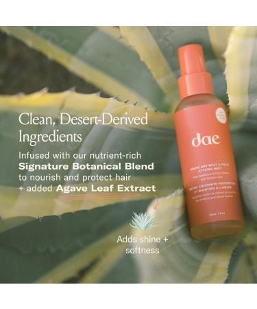 Shop dae Agave Dry Heat Protection & Hold Styling Mist - 5 oz / 150 ml Online - Best Price & International Shipping - Buy Online on GoSupps.com