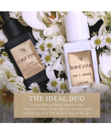 Shop Saint Jane Beauty Vitamin C Glow Drops - Brightening Serum with 20% Vitamin C Blend - 1 oz / 30 mL Online - Best Price & International Shipping - Buy Online on GoSupps.com