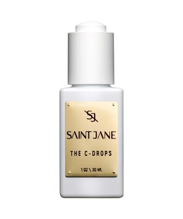 Saint Jane Beauty Vitamin C Glow Drops - Brightening Serum with 20% Vitamin C Blend - 1 oz / 30 mL