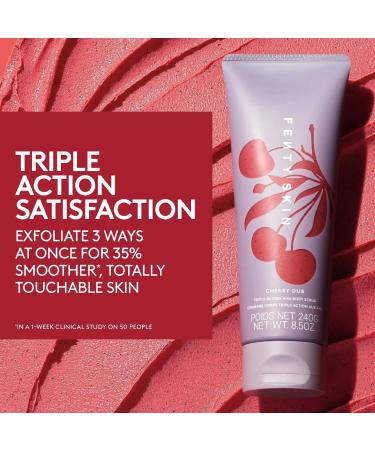 Shop Fenty Skin Cherry Dub Triple Action AHA Body Scrub - 8.5 oz / 240 mL Online - Best Price & International Shipping - Buy Online on GoSupps.com