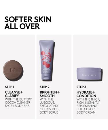 Shop Fenty Skin Cherry Dub Triple Action AHA Body Scrub - 8.5 oz / 240 mL Online - Best Price & International Shipping - Buy Online on GoSupps.com