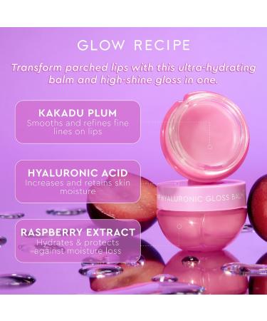 Shop Glow Recipe Plum Plump Hyaluronic Acid Lip Gloss Balm - 0.5 oz / 15 mL Online - Best Price & International Shipping - Buy Online on GoSupps.com