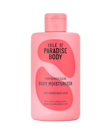 Isle of Paradise Confidently Clear Body Moisturizer with Lactic & Hyaluronic Acids - 9.46 oz / 280 mL