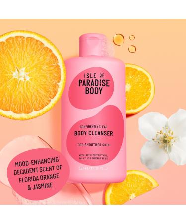 Shop Isle of Paradise Confidently Clear Body Cleansing Wash Lactic & Salicylic Acids - 11.15 oz / 330 mL Online - Best Price & International Shipping - Buy Online on GoSupps.com