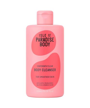 Isle of Paradise Confidently Clear Body Cleansing Wash Lactic & Salicylic Acids - 11.15 oz / 330 mL