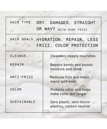 Shop superzero Hydrating Repair Shampoo Bar for Dry Damaged Hair & Frizz - 2.35 oz / 67 mL Online - Best Price & International Shipping - Buy Online on GoSupps.com