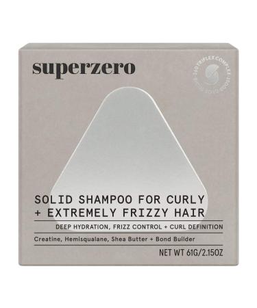 Shop superzero Deep Moisture and Anti Frizz Shampoo Bar for Curly Coily & Extremely Frizzy Hair - 2.35 oz / 67 mL Online - Best Price & International Shipping - Buy Online on GoSupps.com