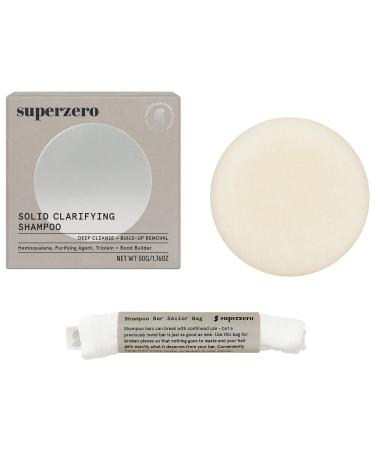 superzero Clarifying Shampoo Bar - 2.35 oz / 67 mL