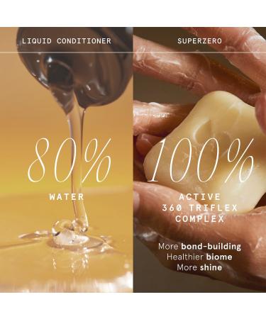 Shop superzero Hydrating Bond Repair Conditioner Bar for Dry Damaged Hair & Light Frizz - 2.35 oz / 67 mL Online - Best Price & International Shipping - Buy Online on GoSupps.com