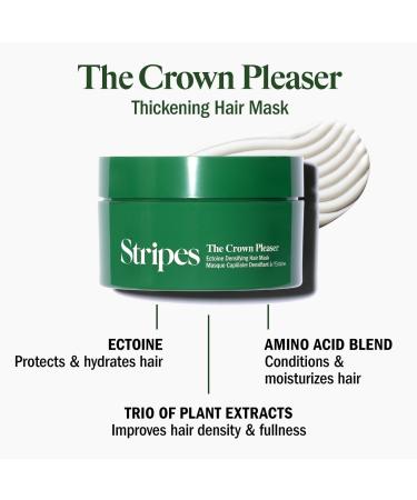 Shop Stripes Crown Pleaser Thickening and Hydrating Hair Mask for Thinning Hair - 6 oz / 180 mL Online - Best Price & International Shipping - Buy Online on GoSupps.com