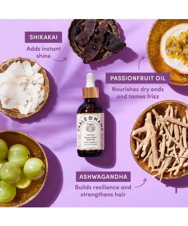 Shop Fable & Mane Mini Strength & Shine Hair Oiling Duo Online - Best Price & International Shipping - Buy Online on GoSupps.com