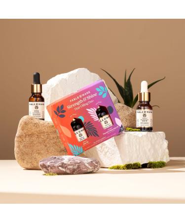 Shop Fable & Mane Mini Strength & Shine Hair Oiling Duo Online - Best Price & International Shipping - Buy Online on GoSupps.com