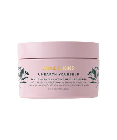 SHAZ & KIKS Balancing Clay Hair Cleanser Shampoo-thumbnail_label