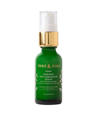 SHAZ & KIKS Moringa Anti-Breakage Hair Serum with Peptide Complex - 1 oz / 30 ml