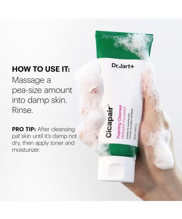 Shop Dr. Jart+ Cicapair Foaming Face Wash Cleanser - 3.38 oz / 100 ml Online - Best Price & International Shipping - Buy Online on GoSupps.com