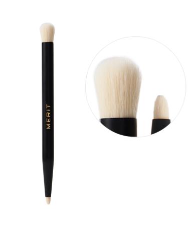 MERIT Brush No. 2 Double Sided Eyeshadow Brush