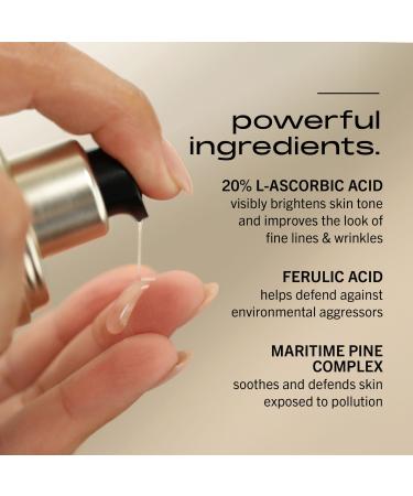 Shop MATTER OF FACT BRIGHTENING + FIRMING SERUM with 20% Vitamin C + Ferulic Acid - 1 oz / 30 ml Online - Best Price & International Shipping - Buy Online on GoSupps.com