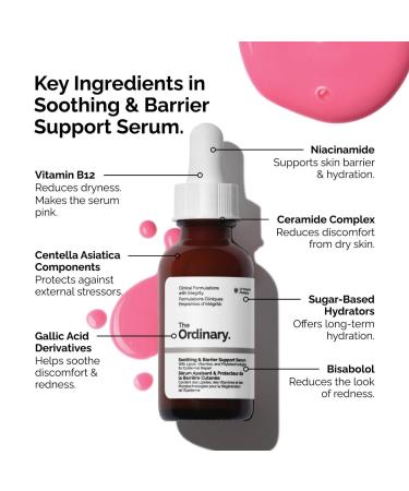 Shop The Ordinary Soothing & Barrier Support Serum - 1 oz Online - Best Price & International Shipping - Buy Online on GoSupps.com