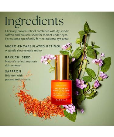 Shop RANAVAT Brightening Retinol Eye Creme for Fine Lines & Dark Circles - 0.5 oz Online - Best Price & International Shipping - Buy Online on GoSupps.com
