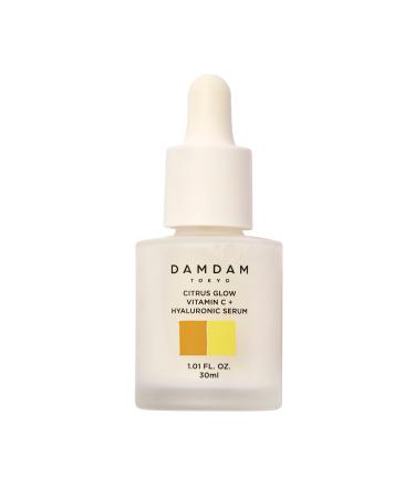 DAMDAM Citrus Glow Vitamin C & Hyaluronic Acid Serum - 1.01 oz / 30 ml
