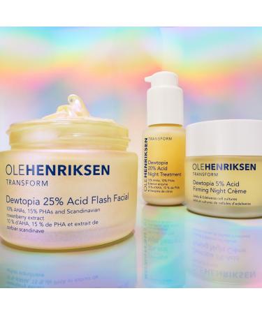 Shop OLEHENRIKSEN Dewtopia 25% AHA + PHA Flash Facial Exfoliating Face Mask - 1.69 oz / 50 mL Online - Best Price & International Shipping - Buy Online on GoSupps.com