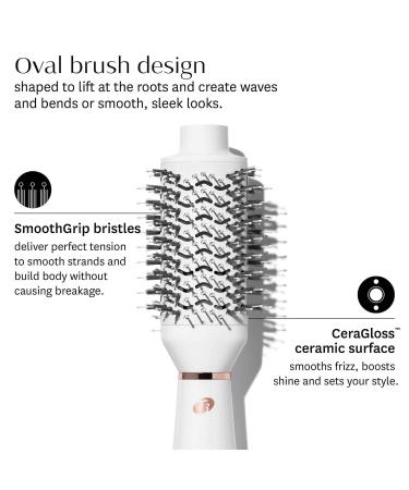 Shop T3 AireBrush One-Step Smoothing and Volumizing Hair Dryer Brush - White color Online - Best Price & International Shipping - Buy Online on GoSupps.com