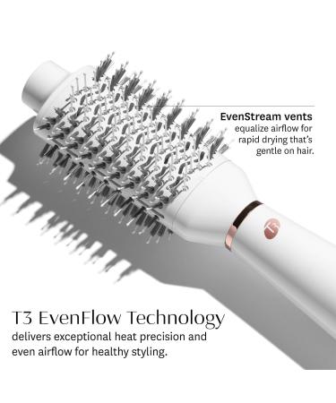 Shop T3 AireBrush One-Step Smoothing and Volumizing Hair Dryer Brush - White color Online - Best Price & International Shipping - Buy Online on GoSupps.com