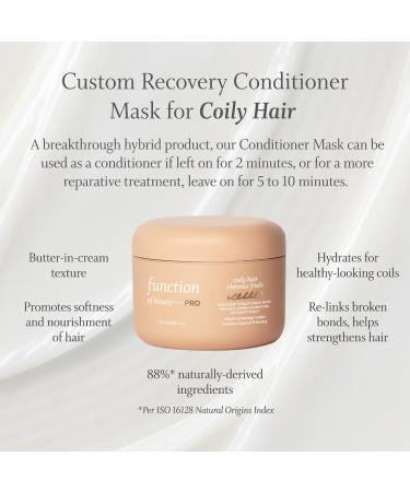 Shop Function of Beauty PRO Bond Repair Custom Conditioner Mask for Coily Damaged Hair - 7 oz / 207 mL - Conditioner Mask Online - Best Price & International Shipping - Buy Online on GoSupps.com