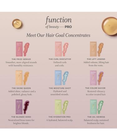 Shop Function of Beauty PRO The Lift Legend Volumizing Hair Goal Concentrate Mix-In - 0.13 oz / 4 mL - The Lift Legend Volumizing Concentrate Online - Best Price & International Shipping - Buy Online on GoSupps.com