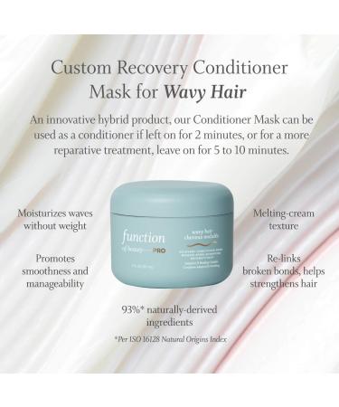 Shop Function of Beauty PRO Mini Bond Repair Custom Conditioner Mask for Wavy Damaged Hair - Mini size Online - Best Price & International Shipping - Buy Online on GoSupps.com