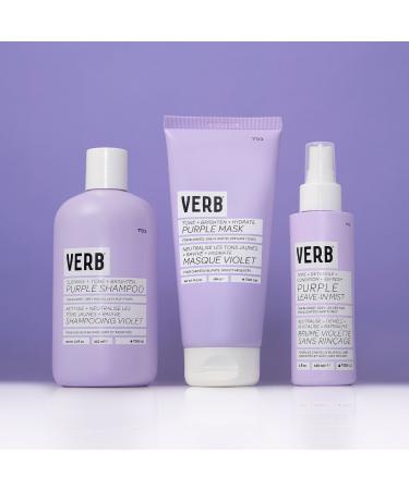 Shop Verb Brighten and Detangle Purple Leave-In for Blonde Hair - 4 oz / 120 ml Online - Best Price & International Shipping - Buy Online on GoSupps.com