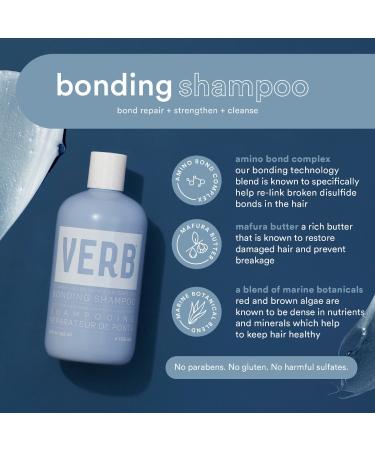 Shop Verb Bonding Shampoo for Split Ends and Broken Bonds - 12 oz / 355 ml Online - Best Price & International Shipping - Buy Online on GoSupps.com