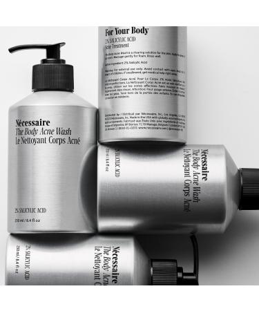 Shop N cessaire The Body Acne Wash - Clearing Cleanse With 2% Salicylic Acid Zinc + Niacinamide - 8.4 oz / 250 mL Online - Best Price & International Shipping - Buy Online on GoSupps.com