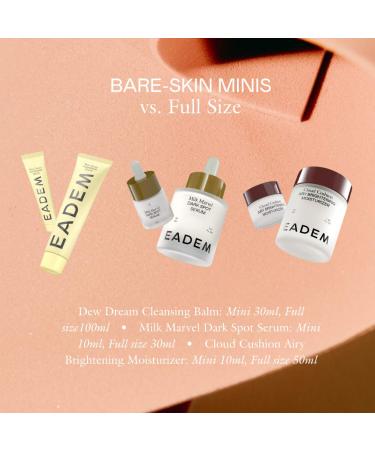 Shop EADEM Bare-Skin Confidence Brightening Trio With Niacinamide and Vitamin C Online - Best Price & International Shipping - Buy Online on GoSupps.com