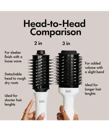 Shop BondiBoost 3" Blowout Brush Pro 3-in-1 Hair Dryer Brush Online - Best Price & International Shipping - Buy Online on GoSupps.com