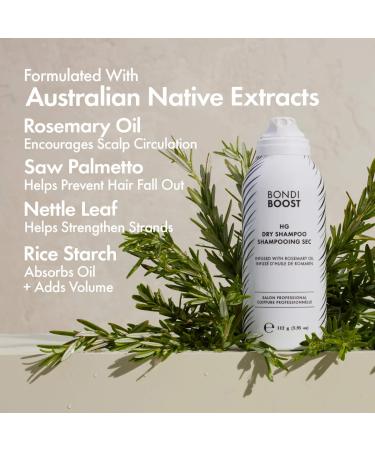 Shop BondiBoost HG Volumizing Dry Shampoo with Rosemary - 3.95 oz Online - Best Price & International Shipping - Buy Online on GoSupps.com
