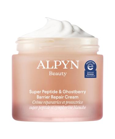 Alpyn Beauty Super Peptide & Ghostberry Moisturizer for Eczema Barrier and Wrinkle Repair - 1.7 oz