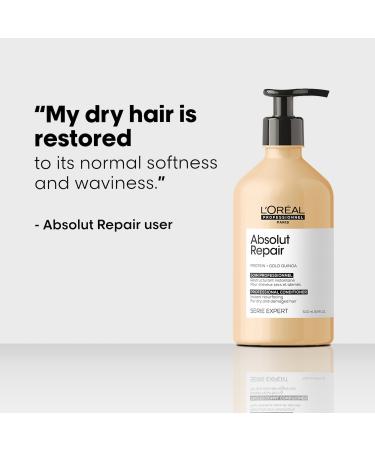 Shop L'Or al Professionnel Absolut Repair Conditioner for Dry Hair - 16.9 oz / 500 ml Online - Best Price & International Shipping - Buy Online on GoSupps.com