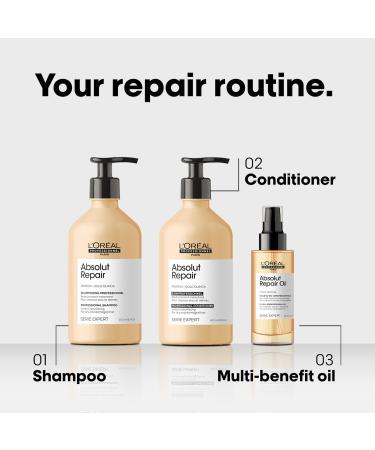 Shop L'Or al Professionnel Absolut Repair Conditioner for Dry Hair - 16.9 oz / 500 ml Online - Best Price & International Shipping - Buy Online on GoSupps.com