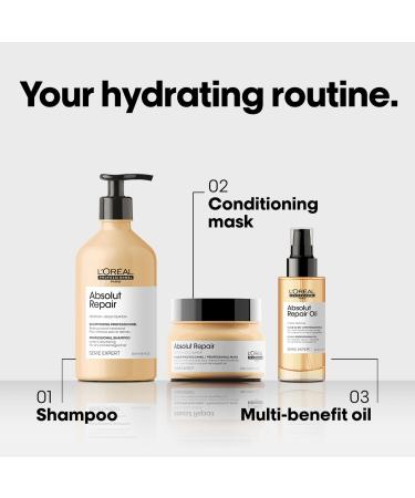 Shop L'Or al Professionnel Absolut Repair Protein Treatment Hair Mask - 8.5 oz / 250 ml Online - Best Price & International Shipping - Buy Online on GoSupps.com