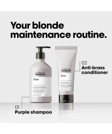 Shop L'Or al Professionnel Silver Anti-Brass Purple Conditioner - 6.8 oz / 200 ml Online - Best Price & International Shipping - Buy Online on GoSupps.com