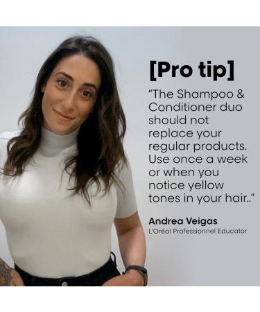 Shop L'Or al Professionnel Silver Anti-Brass Purple Conditioner - 6.8 oz / 200 ml Online - Best Price & International Shipping - Buy Online on GoSupps.com
