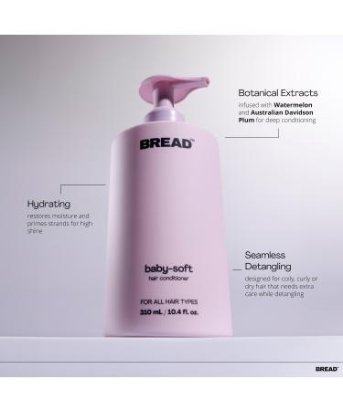 Shop BREAD BEAUTY SUPPLY Baby-Soft: Hydrating Ceramide Hair Conditioner - 10.4 oz / 310 mL Online - Best Price & International Shipping - Buy Online on GoSupps.com